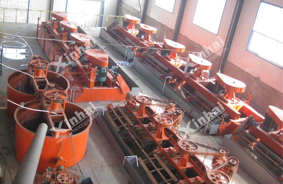 Agitation tanks used in China Shandong 2,000TPD molybdenum-tungsten flotation plant.jpg